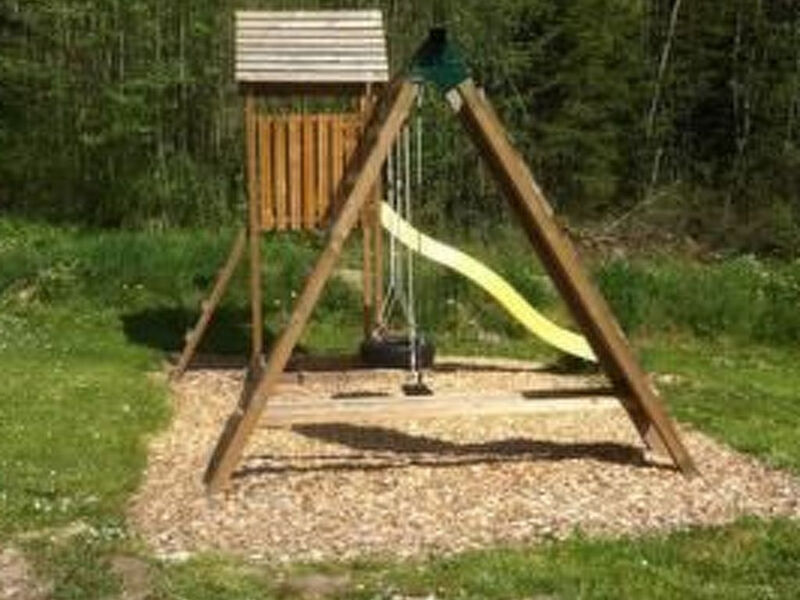Chalet/ Blockhaus auf Camping