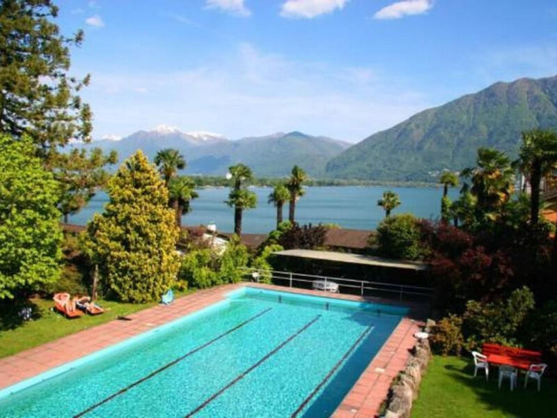 Öko-Haus P Pool Garten herrlicher Seeblick