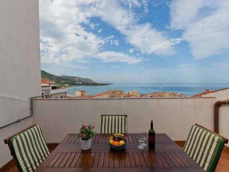 Terrasse des Zentrums