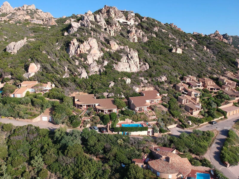Villini Lu Ciuoni außergewöhnlichen Meerblick.
