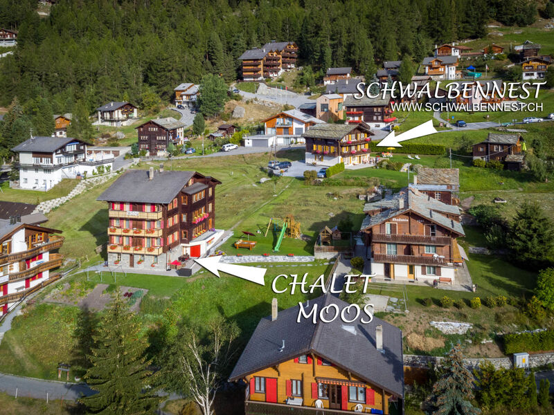 Chalet Ferienwohnungen Schwalbennest Moos Grächen, (Grächen),