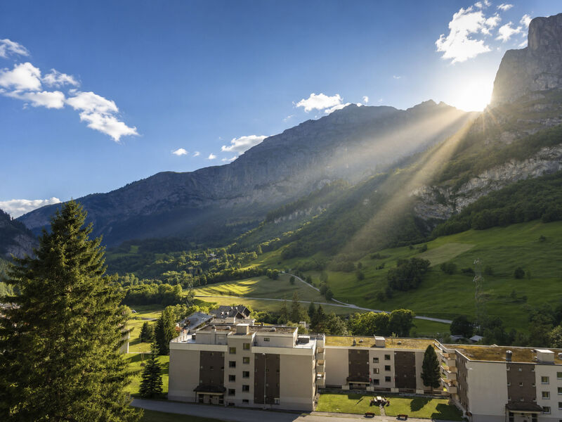 Residenz Darianne Leukerbad # 4-bed apartment, Dusche, WC