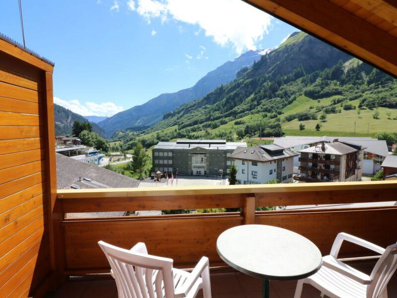 Bergkristall Leukerbad # 4-bed apartment, Dusche, WC