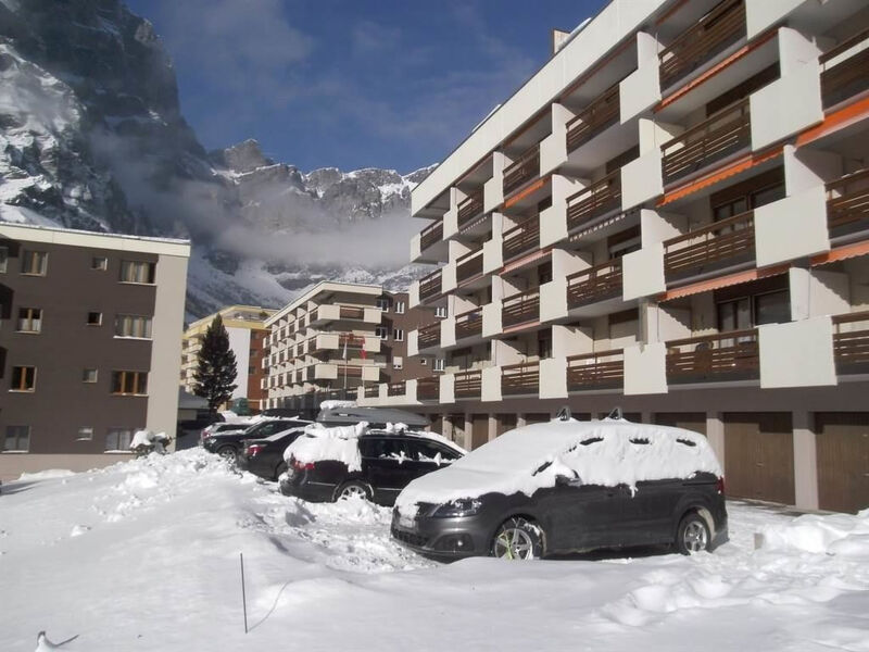 Valère Leukerbad # 2-bed apartment, Dusche, WC