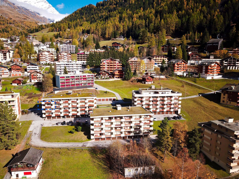 Valère Leukerbad # 2-bed apartment, Dusche, WC