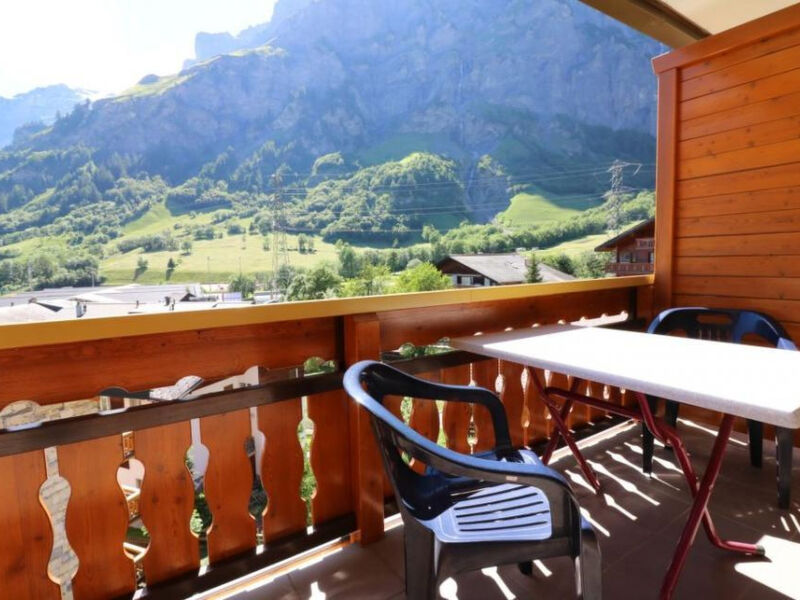 Adlerhorst Leukerbad # 2-bed apartment, Dusche, WC