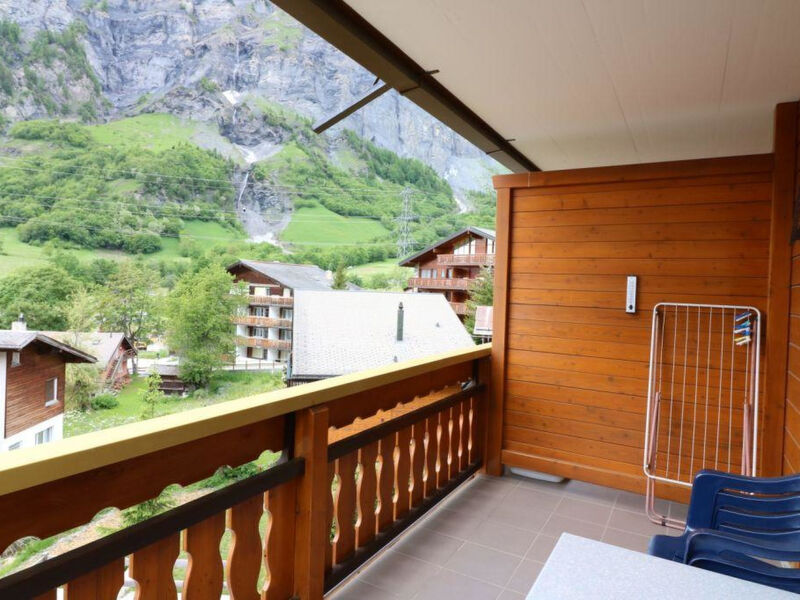 Adlerhorst Leukerbad # 4-bed apartment, Dusche, WC