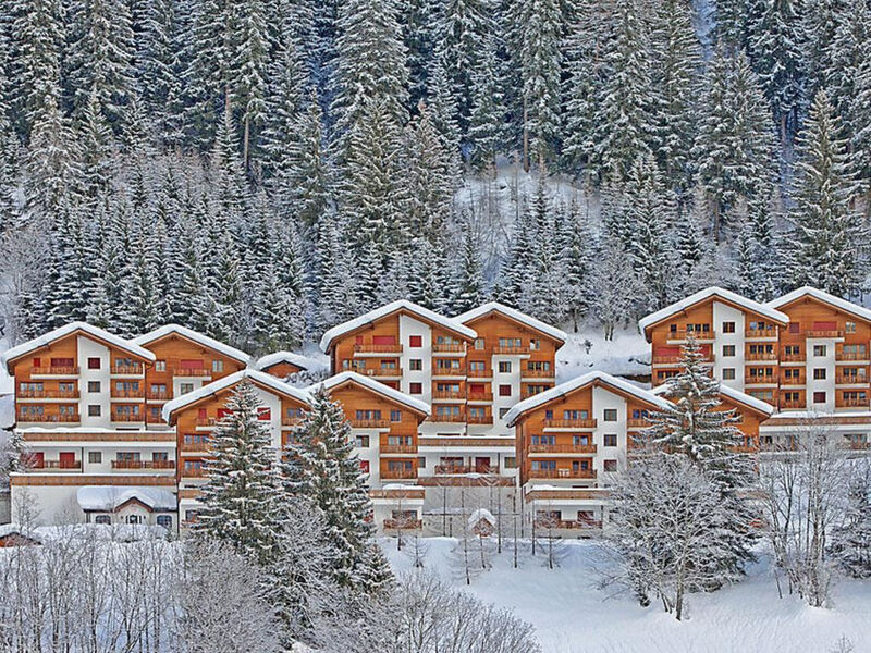 Les Naturelles B 306 # 6-bed apartment, Dusche und Bad, WC