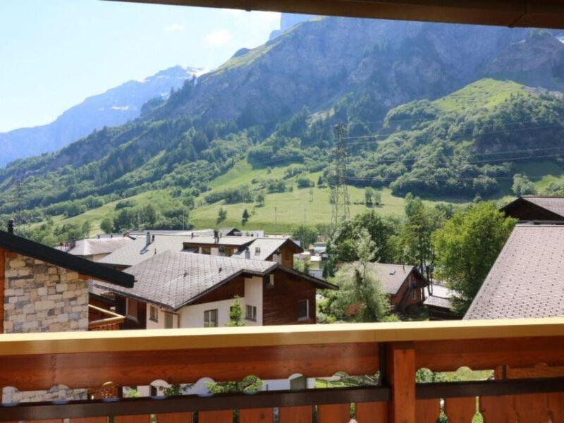 Adlerhorst Leukerbad # 2-bed apartment, Dusche, WC