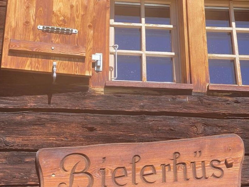 Alphütte Bielerhüs Appartement/Fewo, Dusche, WC 3 Zimmerwohnung, 4-Betten
