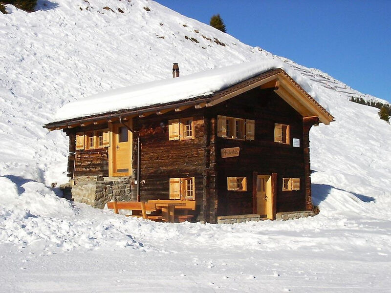 Alphütte Bielerhüs Appartement/Fewo, Dusche, WC 3 Zimmerwohnung, 4-Betten