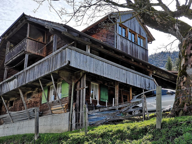 Weidhütte Wegscheide Hütte, Dusche, WC, 3 Schlafräume Wohnung 1. Stock