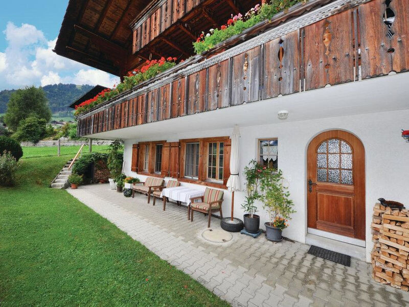 Chalet Bodenweg Appartement/Fewo, Bad, WC, 1 Schlafraum 1-Zimmerwohnung