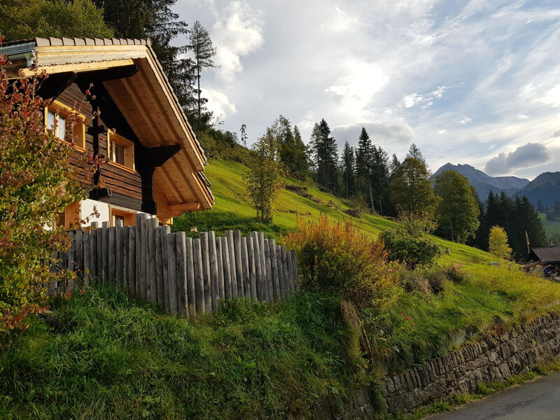 Chalet Giisställi Ferienhaus, Dusche, WC Ferienhaus