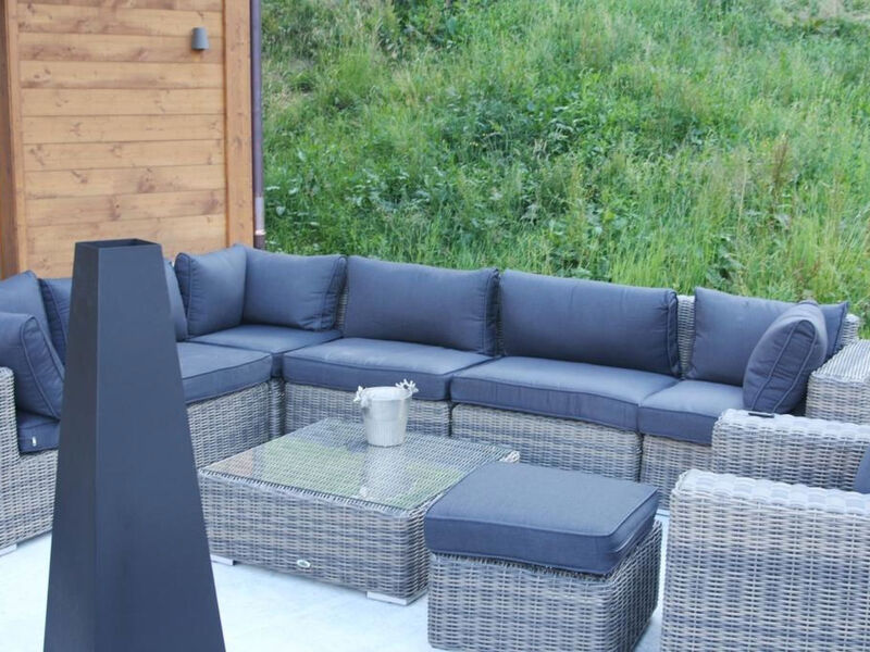 Nubes, Chalet Appartement/Fewo, Dusche oder Bad, WC 12-Bettwohnung