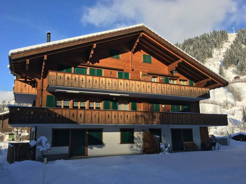 Chalet Lenk Dänk App. 6 Appartement/Fewo, Dusche oder Bad, WC, 2 Schlafräume