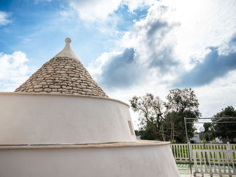 Paolos Trullo im Herzen der Landschaft