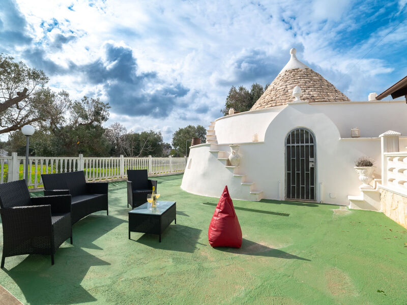 Paolos Trullo im Herzen der Landschaft