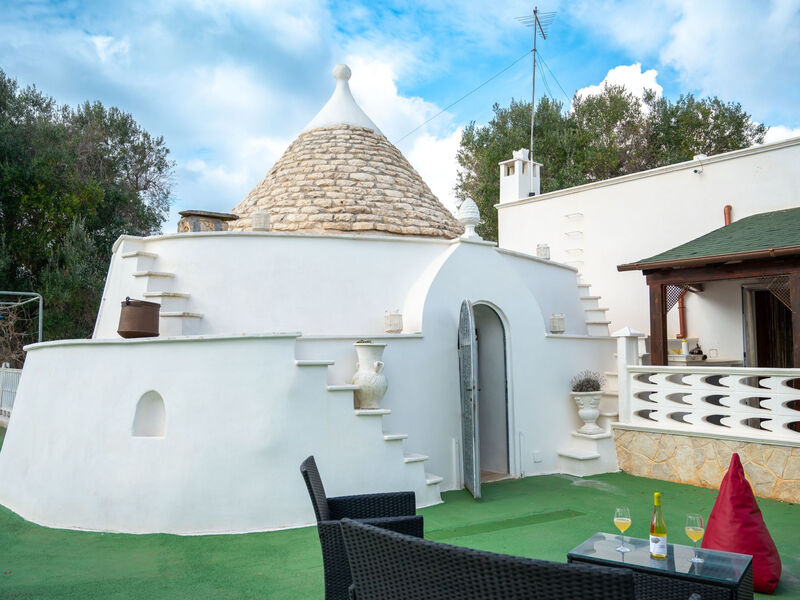 Paolos Trullo im Herzen der Landschaft