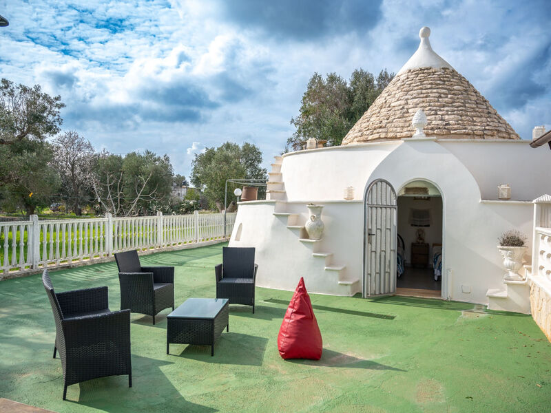 Paolos Trullo im Herzen der Landschaft