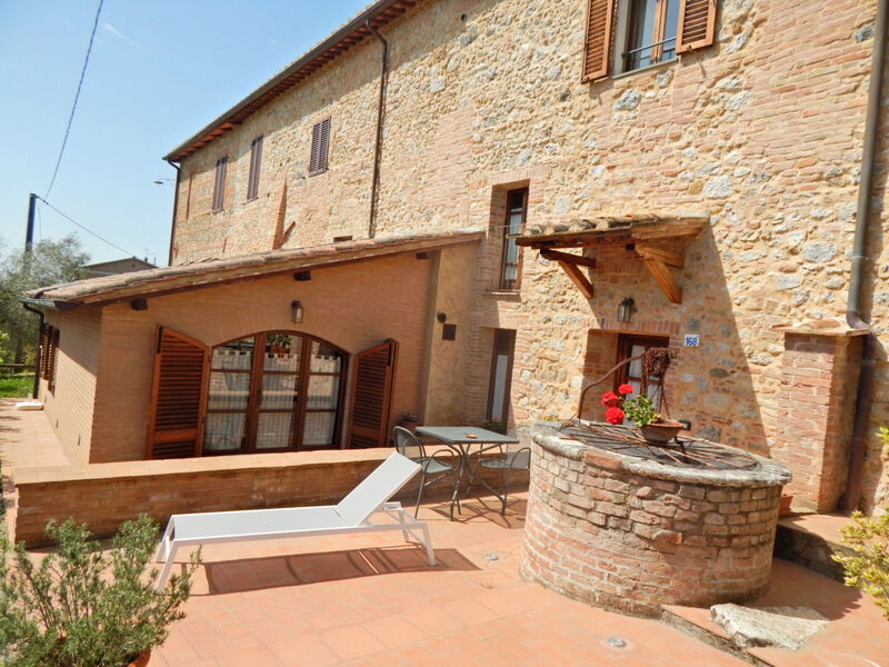 Wohnung auf dem Lande, 3 km vom Zentrum von Siena entfernt