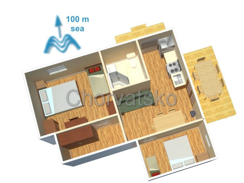 Apartmán Milena 1