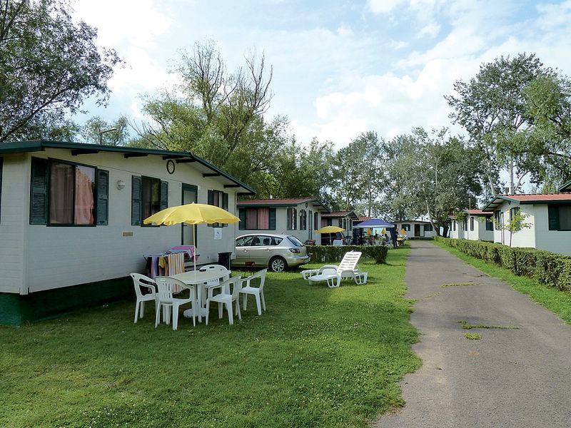 Aqua Camp mobile homes Aranypart